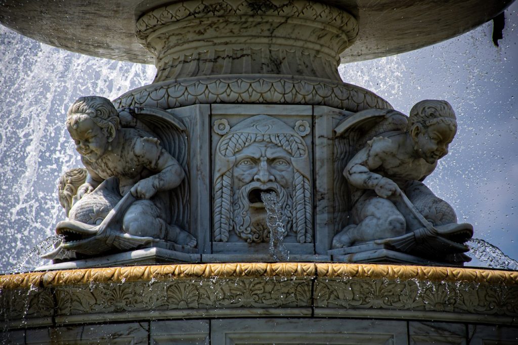 Belle Isle Fountain Detroit Marble
