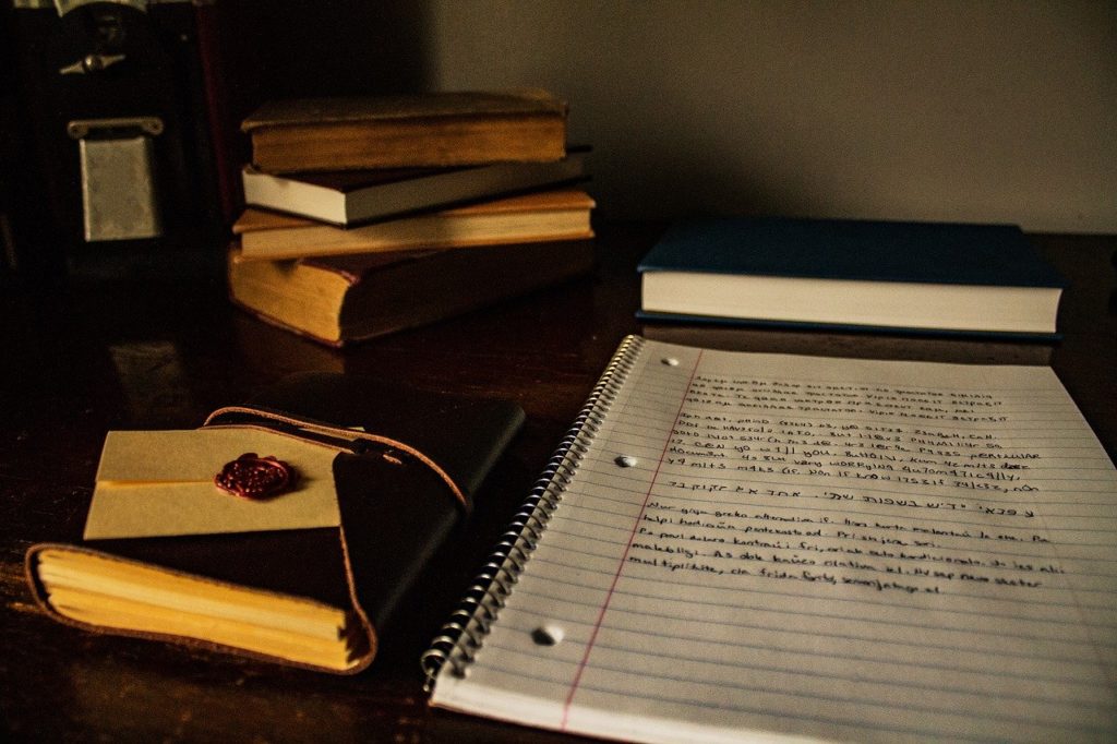 Desk Books Writing Table Education