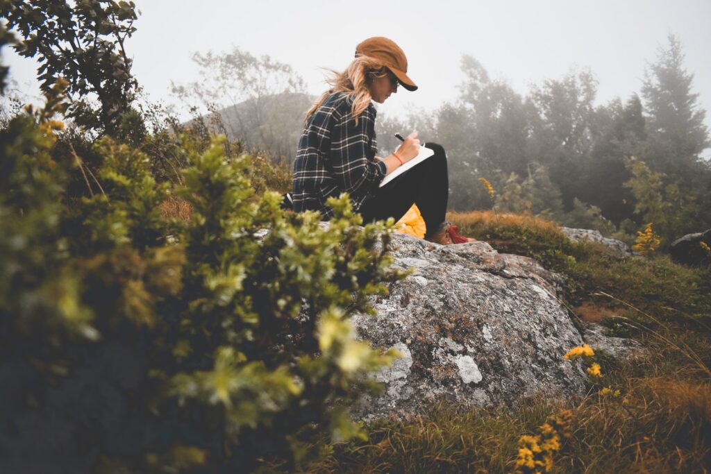 writing in a journal